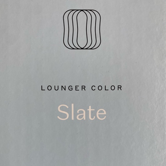 Snuggle Me Organic Infant Lounger Slate IN BOX - Picture 8 of 11